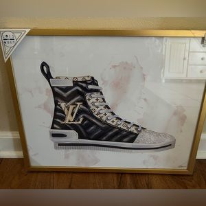NWT Sneaker Wall Art